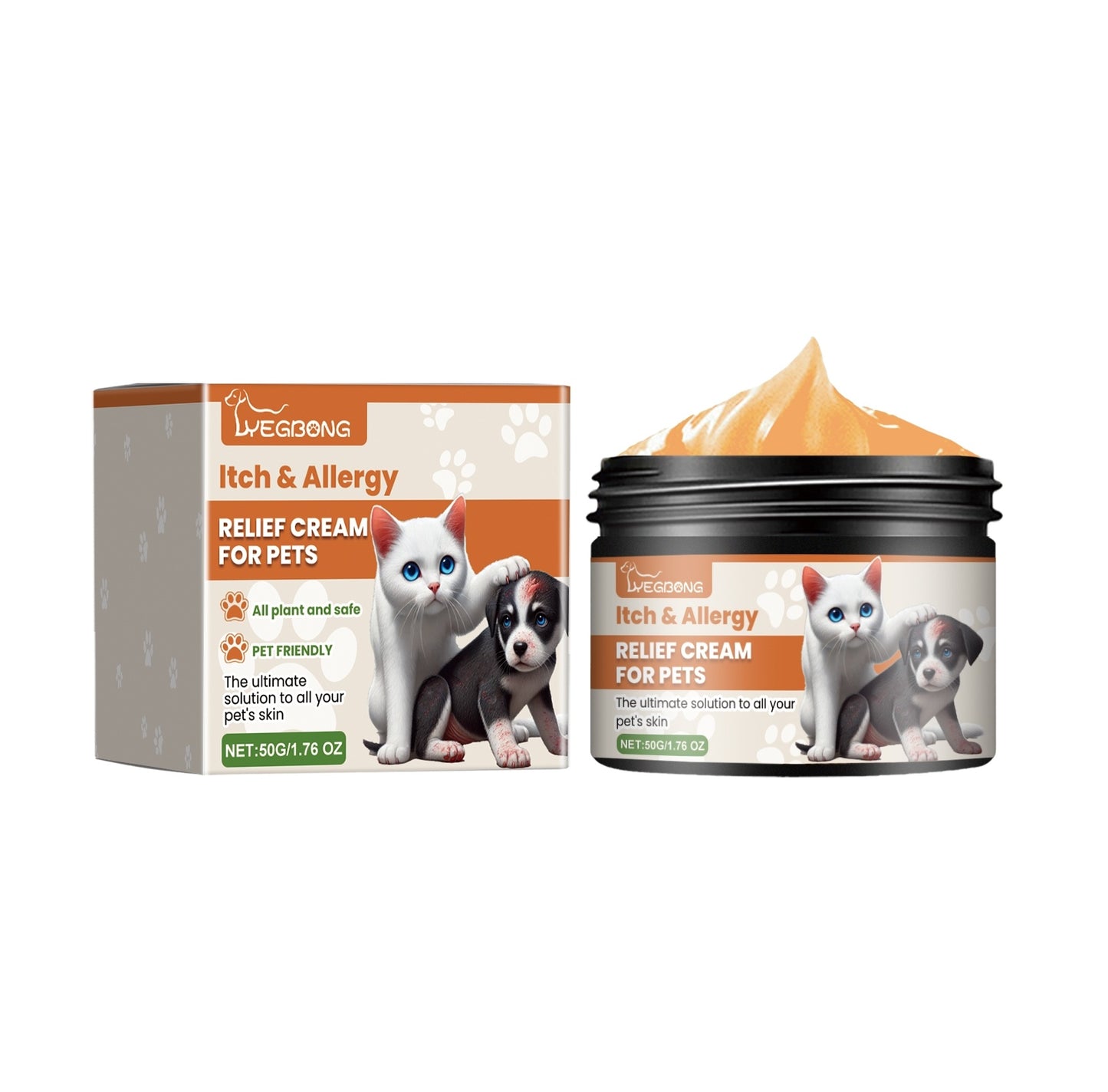 Pet Relief Cream - Soothing Skin Care for Dogs & Cats
