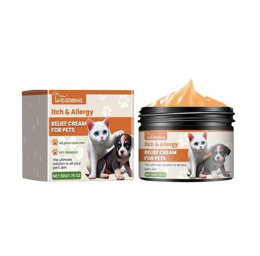 Pet Relief Cream - Soothing Skin Care for Dogs & Cats