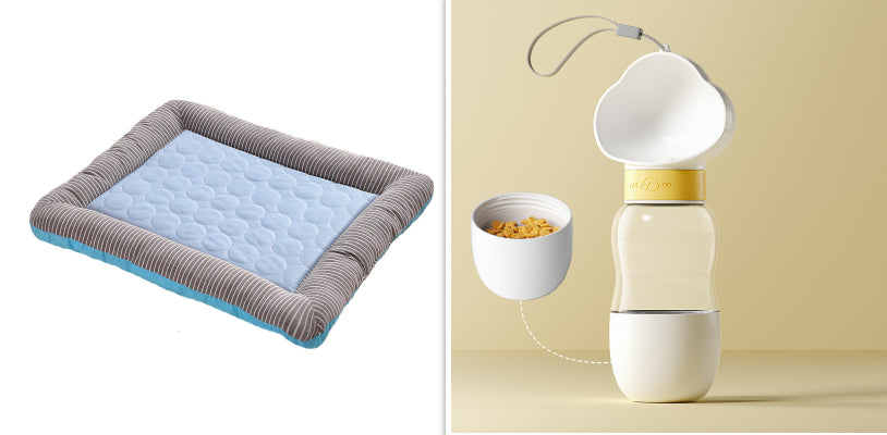 Ice Silk Pet Cooling Pad - Breathable Summer Mat for Pets