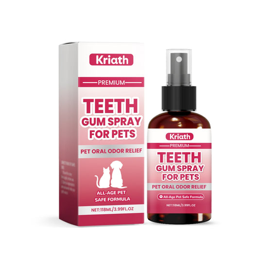 Pet Dental Spray - Teeth & Gum Care for Dogs & Cats