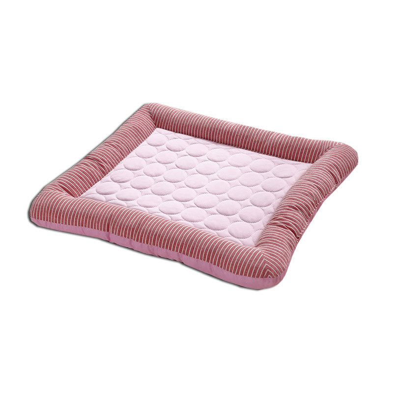 Ice Silk Pet Cooling Pad - Breathable Summer Mat for Pets