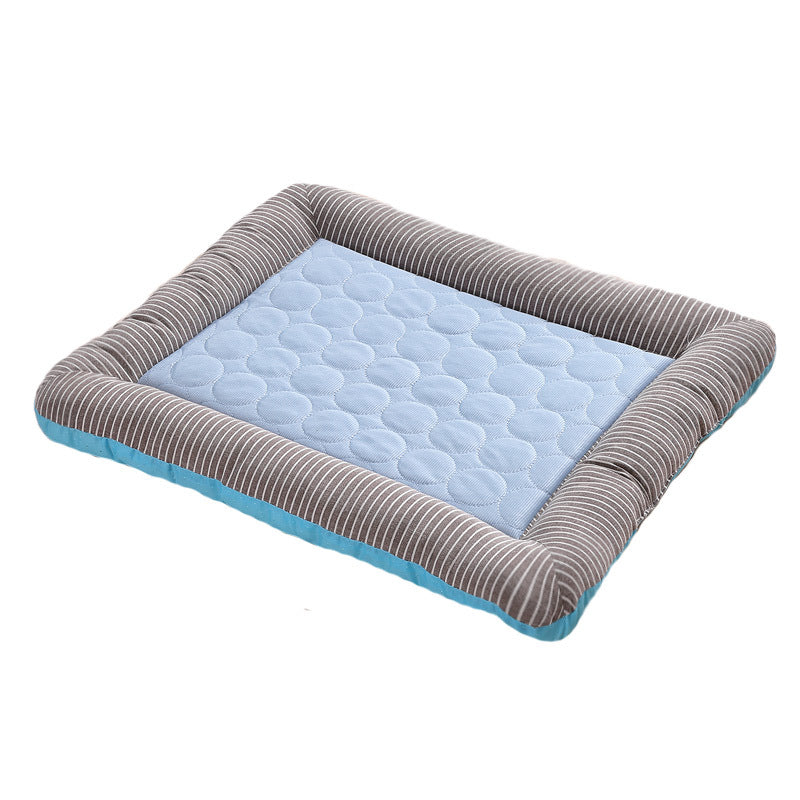 Ice Silk Pet Cooling Pad - Breathable Summer Mat for Pets