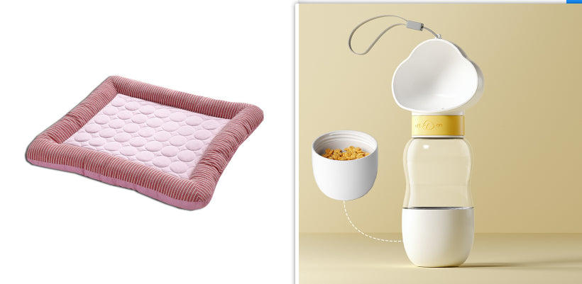 Ice Silk Pet Cooling Pad - Breathable Summer Mat for Pets