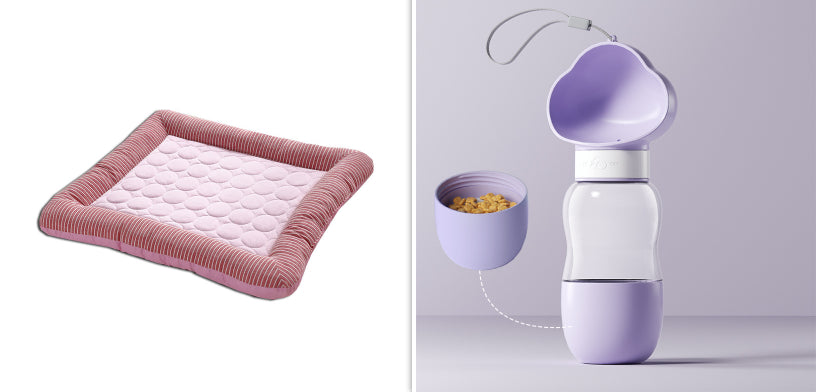 Ice Silk Pet Cooling Pad - Breathable Summer Mat for Pets