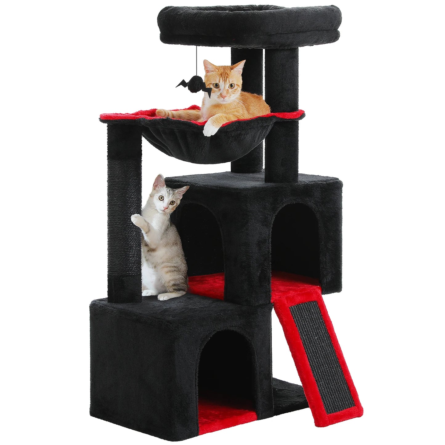 Large Multi-Level Cat Tree with Condos & Sisal Scratching Pads
