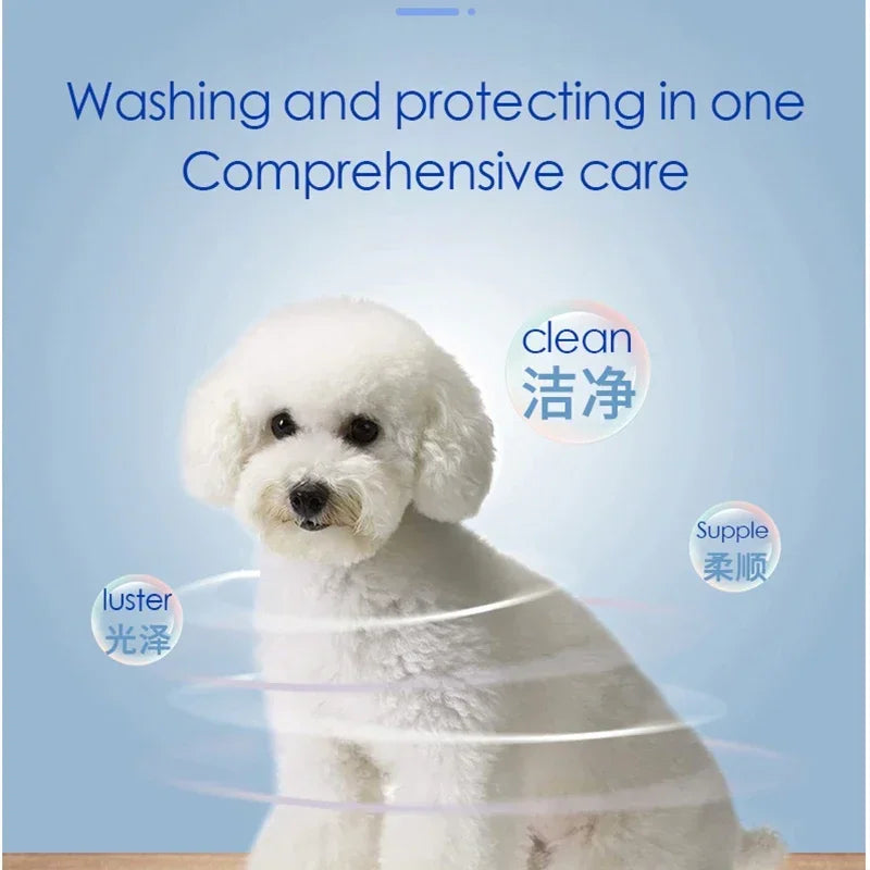 500ml Dog Shampoo - Anti-Mite Deodorant with Long-Lasting Scent