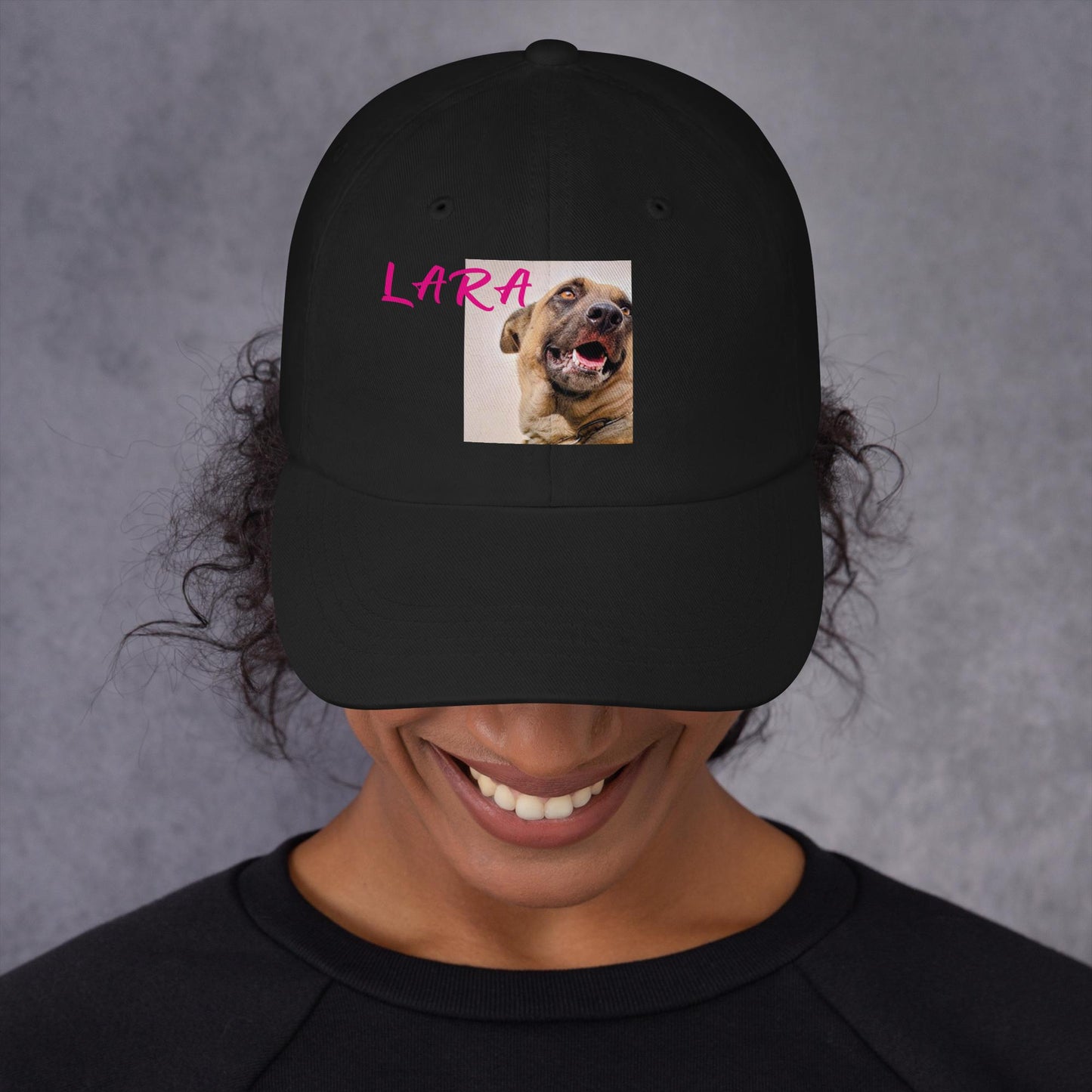 Custom Pet Photo Dad Hat - Personalized Embroidered Cap with Your Pet's Picture