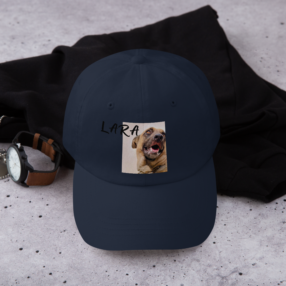Custom Pet Photo Dad Hat - Personalized Embroidered Cap with Your Pet's Picture