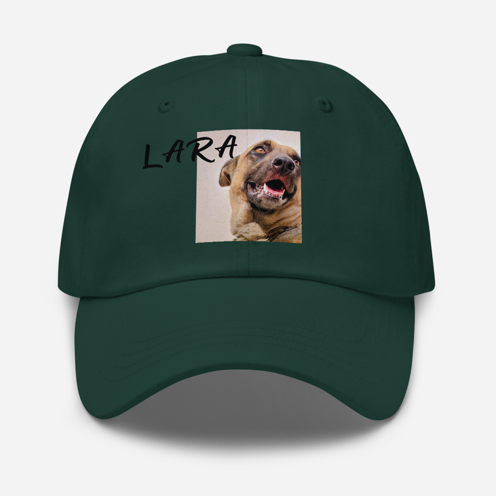 Custom Pet Photo Dad Hat - Personalized Embroidered Cap with Your Pet's Picture