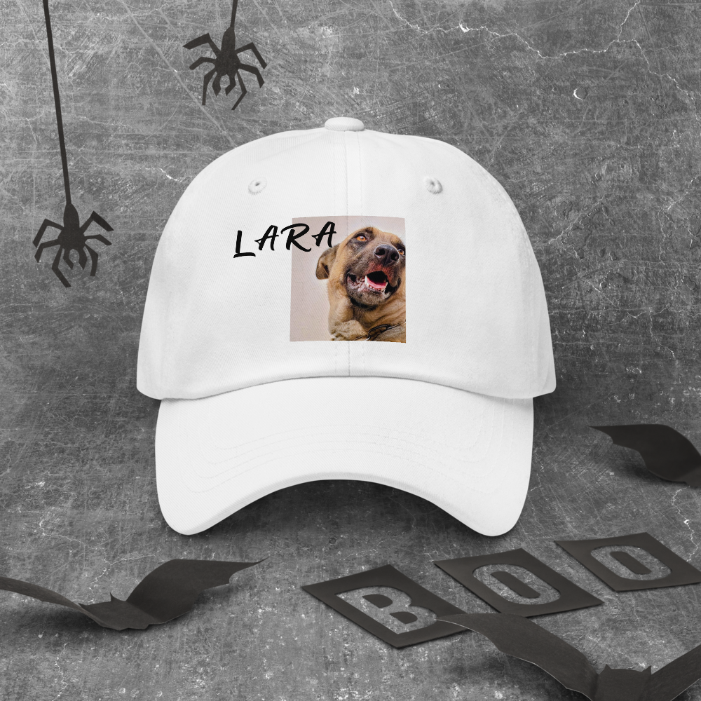 Custom Pet Photo Dad Hat - Personalized Embroidered Cap with Your Pet's Picture