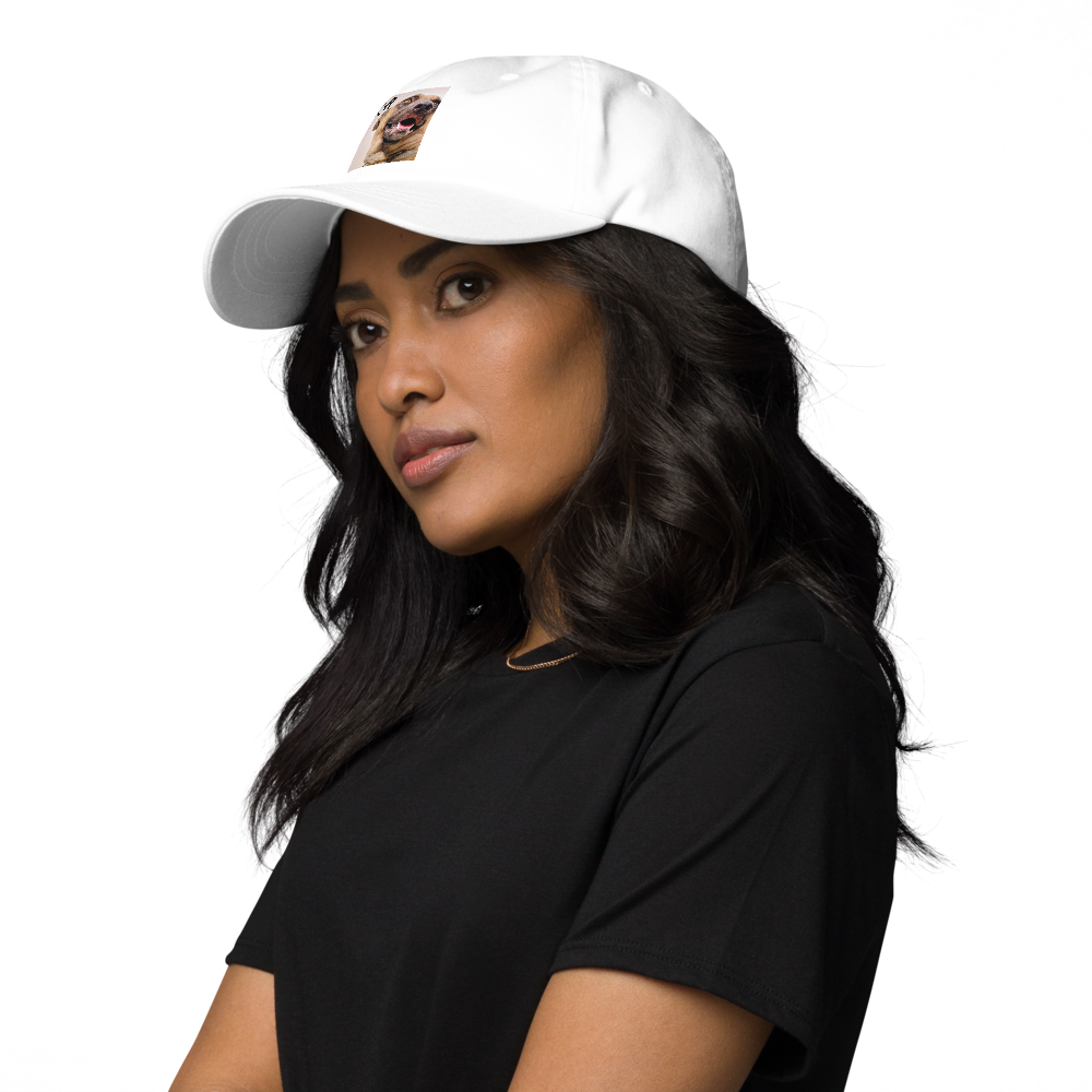 Custom Pet Photo Dad Hat - Personalized Embroidered Cap with Your Pet's Picture