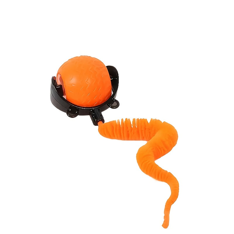 Automatic Interactive Cat Toy Ball - Rechargeable with 3 Speeds