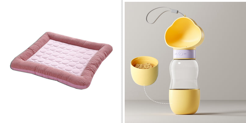 Ice Silk Pet Cooling Pad - Breathable Summer Mat for Pets